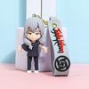 New Fashion Anime Jujutsu Kaisen Gojo Satoru Doll Plush Keychain Backpack Charm Cute Figure Toy Gift For Boys Girls Cosplay