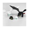 Figuren-Set 3D Ohnezahn und Nachtschatten - Sammlerstück Wie man ein Drache zähmt (22 cm)