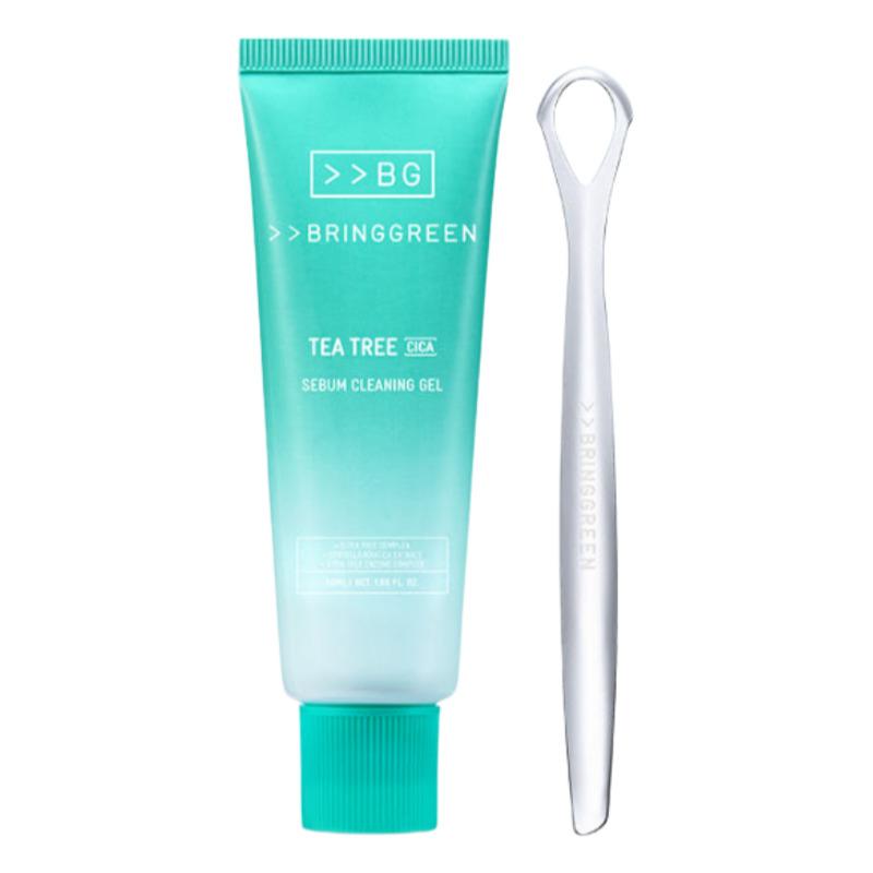 

BRINGGREEN Гель для умывания с чайным деревом и центеллой азиатской 50 мл + Средство для очищения себума