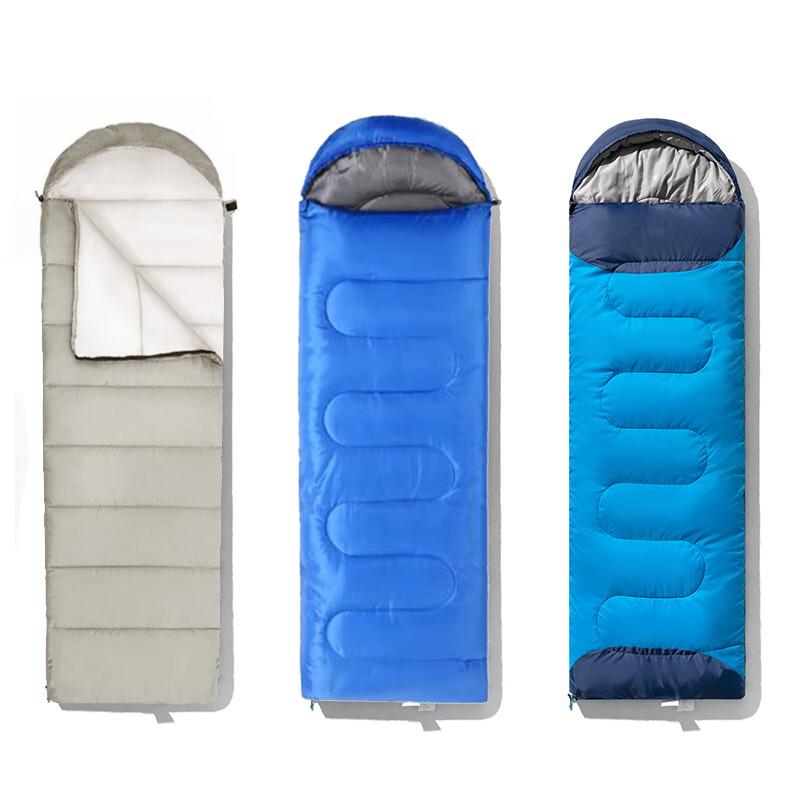 OEING Double Camping Sleeping Bag with Pillow