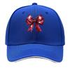 Glossy Red Ribbon Bow Illustration Graphic Sandwich Baseball Cap Unisex Women Sun Cap Outdoor Workouts Hat