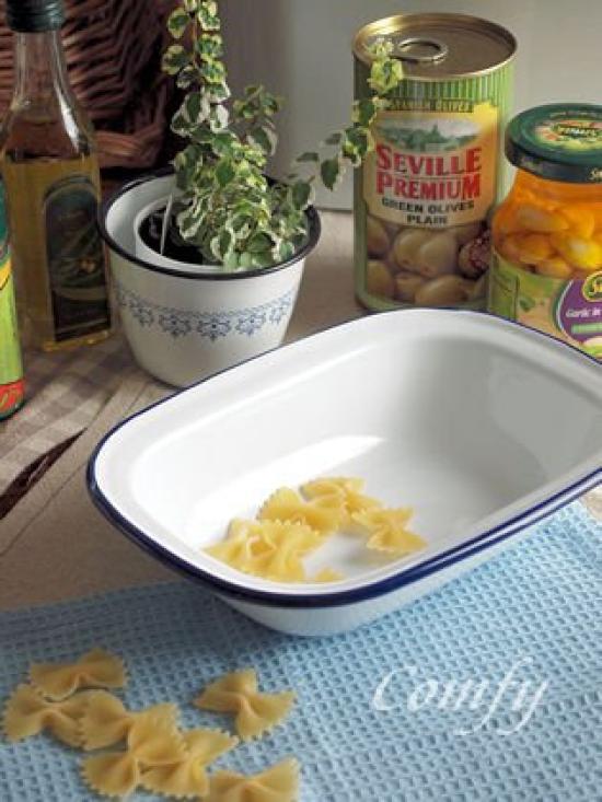 Posh Living 440WL Formă de plăcintă POMEL Albastră Lățime 20×Amințime 15×Înălțime 4,5 cm