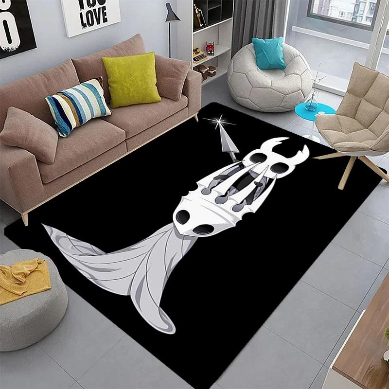 Hollow Knight: Last Contender Carpet Printing Home Decor Protective Pad Office Chair Cushion Bathroom Mat