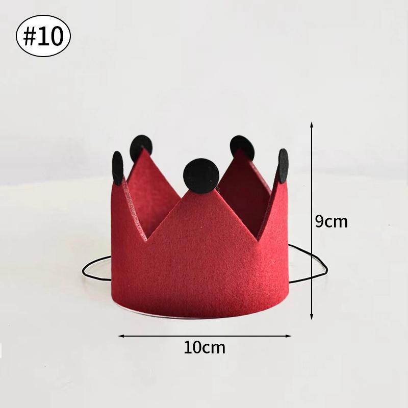 Cute Happy Birthday Hat Felt Cone Hats DIY Birthday Cap Celebration Decor Birthday Party Supplies Photo Props for Adult Kids