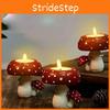Simulation Small Of Mushroom Home Decoration Candlestick Resin Decoration Crafts