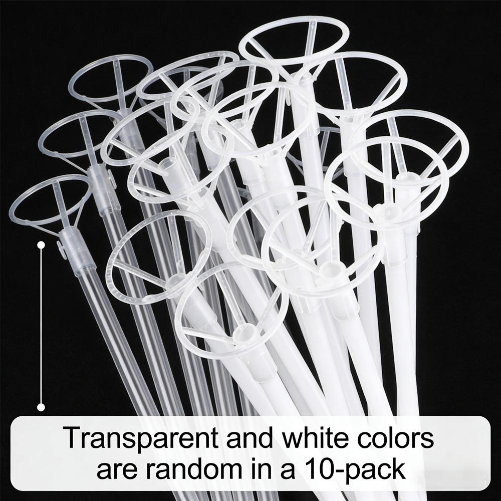 Новые Длинные Палочки Держатели для Шаров Палочки Без Соединителя Аксессуары Шары Палочки для Шаров Держатели для Шаров День Рождения 10inch