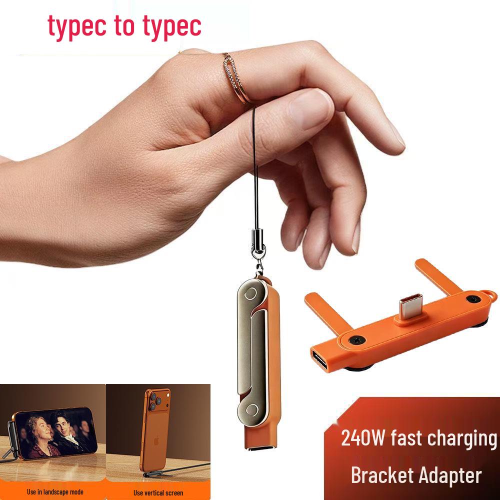 240W Magnetic Type-C Fast Charging Foldable Phone Stand Adapter