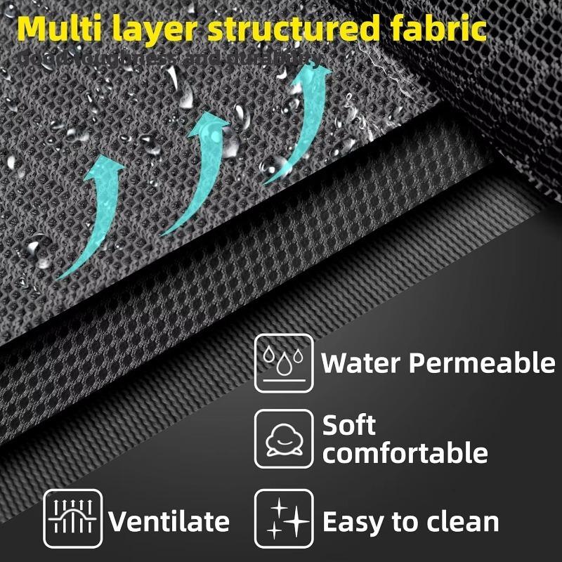 Durable Portable No-Slip Dog Cots Beds Mesh Heat-resistance Elevated Pet Bed Indoor & Outdoor Pet Hammock Camp Bed