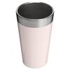 STANLEY 1913 Stacking Vacuum Pint Rose L Glass, Quartz, 0.47