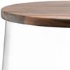 LSA City Glass Bowl 5L Walnut Lid & G1239-21-301