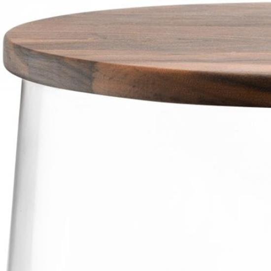 LSA City Glass Bowl 5L Walnut Lid & G1239-21-301