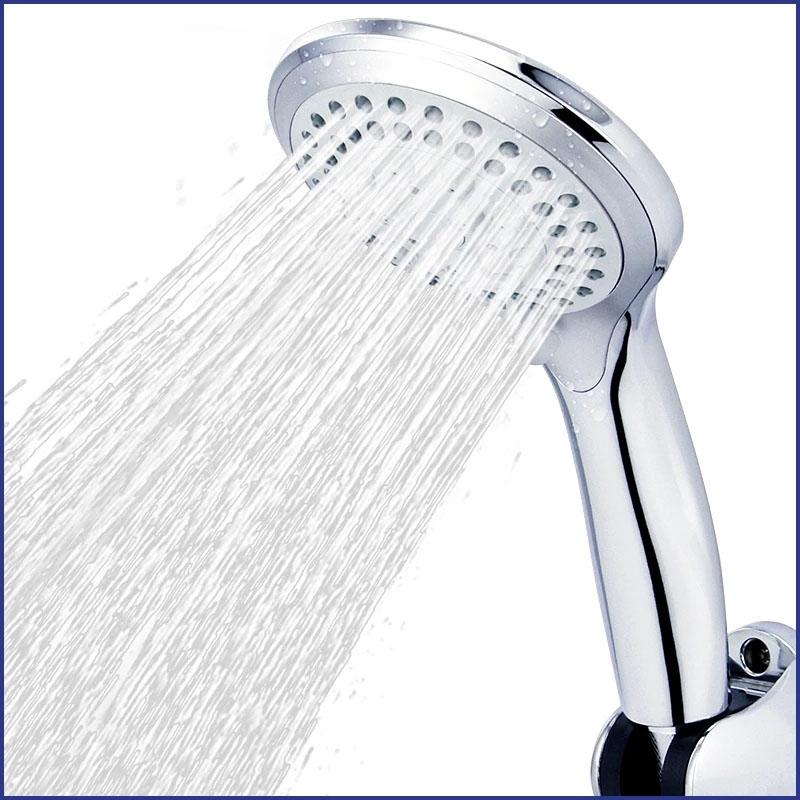 

Ванная комната, 5-режимная насадка для душа, большая панель, водосберегающая насадка, классический стандартный дизайн, аксессуары для душа G1/2, разные цвета