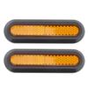 Scooter Rear Wheel Decorative Cover Reflective Strip with Screws for Xiaomi M365/PRO/PRO2