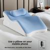 HOT Selling Multifunctional Bed Sleeping Pillow Sleeping Pad Ice Silk Summer Breathable Non-stuffy Sleeping Pillow
