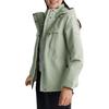 Columbia Travel Series Solid Color Comfortable Hooded Hiking Jacket Women Jacket Dark-Green WR8364-348