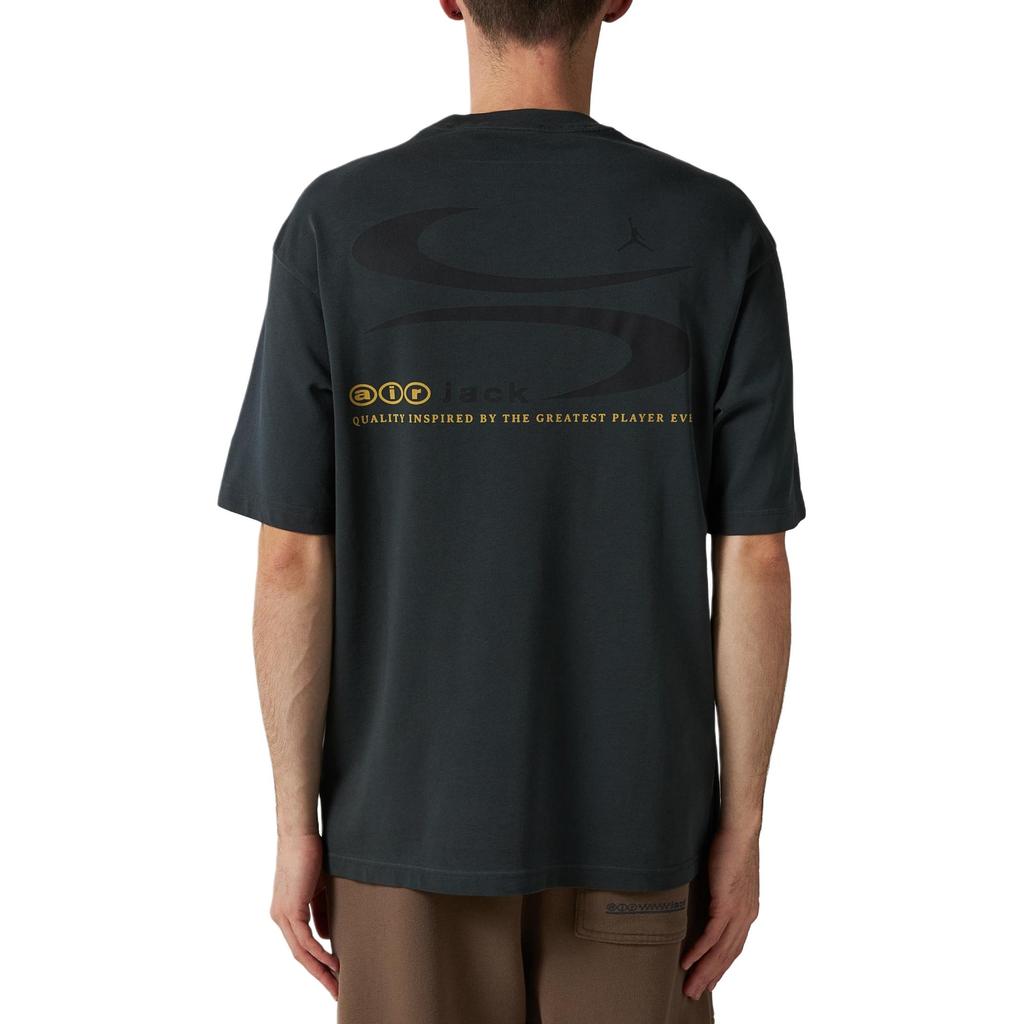 Air Jordan x Travis Scott Logo T-Shirt Dark Smoke Grey DZ5510-070