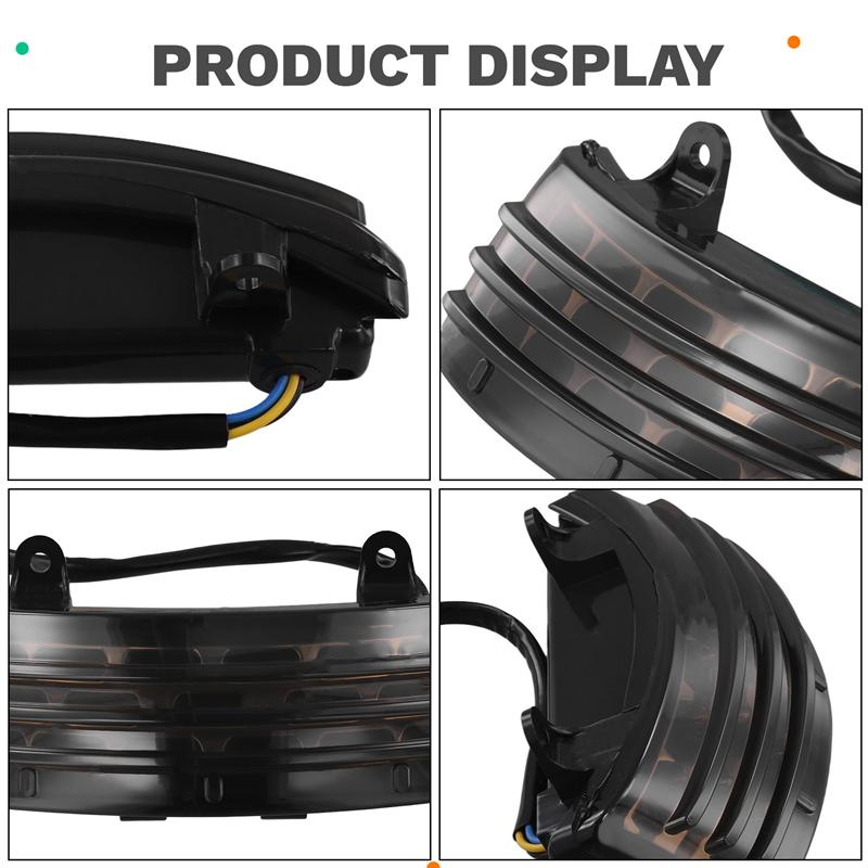 LED Rear Tail Brake Fender Tip Light Wired Motorcycle For Touring Series 2008-2013 Street Glide Road Glide