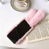 JAVY Plush Rabbit Cute Warm Phone Case Fur Cover For Iphone 17 Pro Max 16 16e 15 14 13 12 11 X XR XS 13 Mini Furry Fluffy Cover