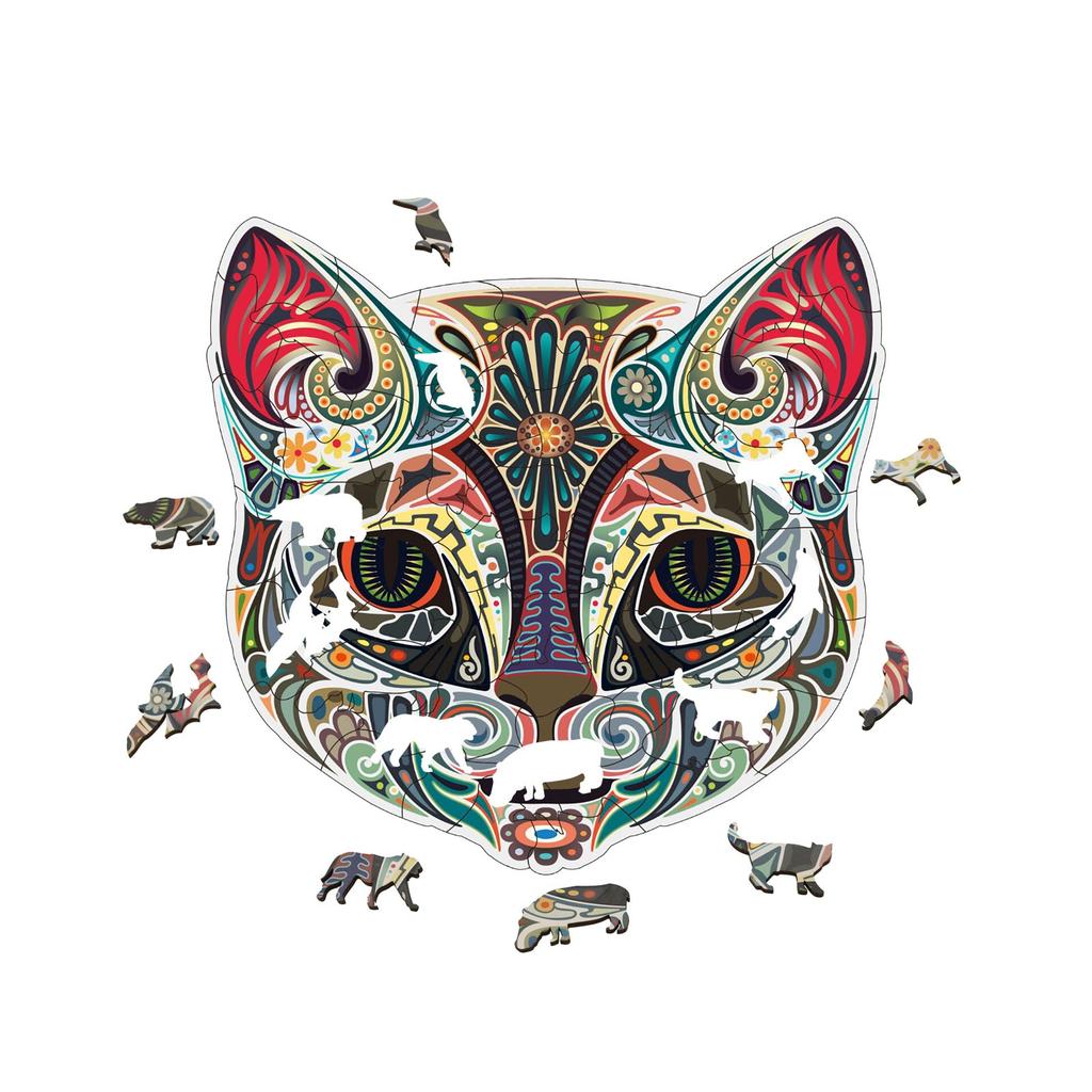 (H0826)Bausteinpuzzle Qualitätspuzzle Erwachsene Kinder Geschenk Holz