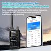 Baofeng UV-5R Mini Compact Walkie-Talkie with One-Key Frequency Pairing, Bluetooth, Type-C Charging, and Power Bank Function.