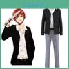 Disfraz unisex de Karma Akabane de Assassination Classroom para cosplay, con un diseño exquisito y un ajuste perfecto para los fans del anime.