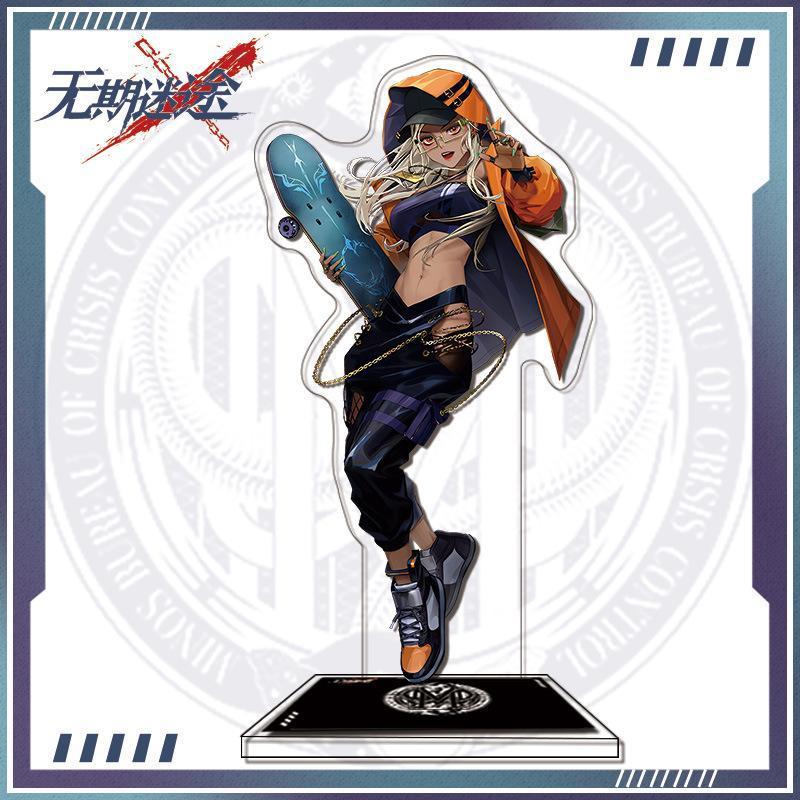 Fans Gift Charm Game Anime Path to Nowhere HD Figures Zoya Hamel Demolia Acrylic Stand Series Desk Decor Collection About 15cm