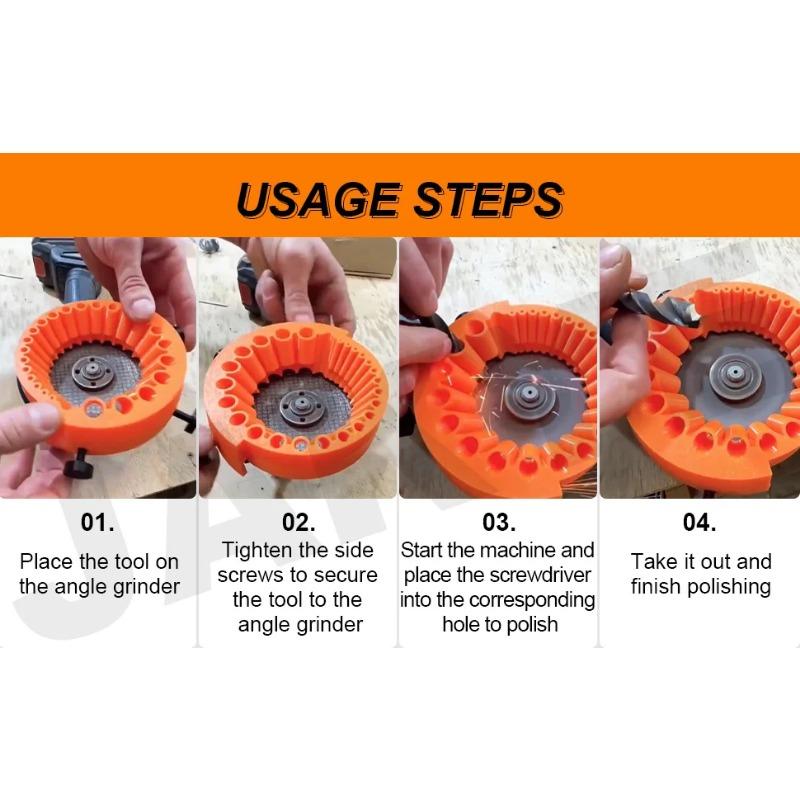 Drill Bit Sharpener,Drill Bit Sharpener For All Bits,Portable Drill Bit Sharpener,Multipurpose Drill Bit Grinding Sharpener for Grinding and Polishing