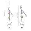 Star Keychain Bag Decoration Phone Jewelry Great GIft for Women and Girls