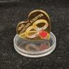 Hearty Heart-shaped Love Commemorative Coin Love Life Qixi Valentine's Day Confession Gift Gift Girlfriend Commemorative Medal