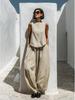 2026 Sommer Damen Lässiger Einfarbiger Lockerer Eleganter Zweiteiliger Anzug