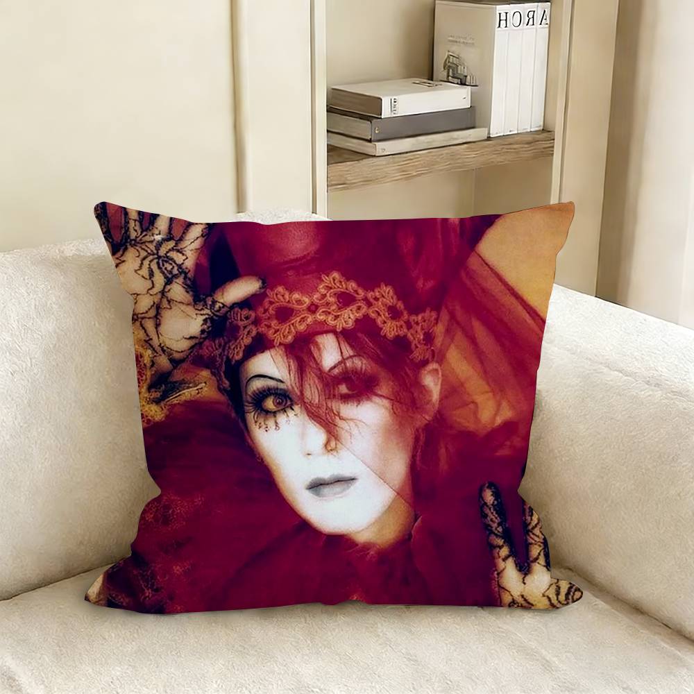 

Mana MMalice Gothic Mizer Pillow Case Living Room Sofa Cushion Cover Suitable For Home Bedroom Room Decoration 30x30cm