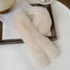 Soft Plush Warm Neckerchief Thicken Neck Covers Autumn Winter Fluffy Fur Scarf  Neck Warmers