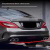 Mercedes-Benz CLS-Class W218 (2013-2017) CLS63 Rear Diffuser with Tailpipes - Four-Door Sport Upgrade