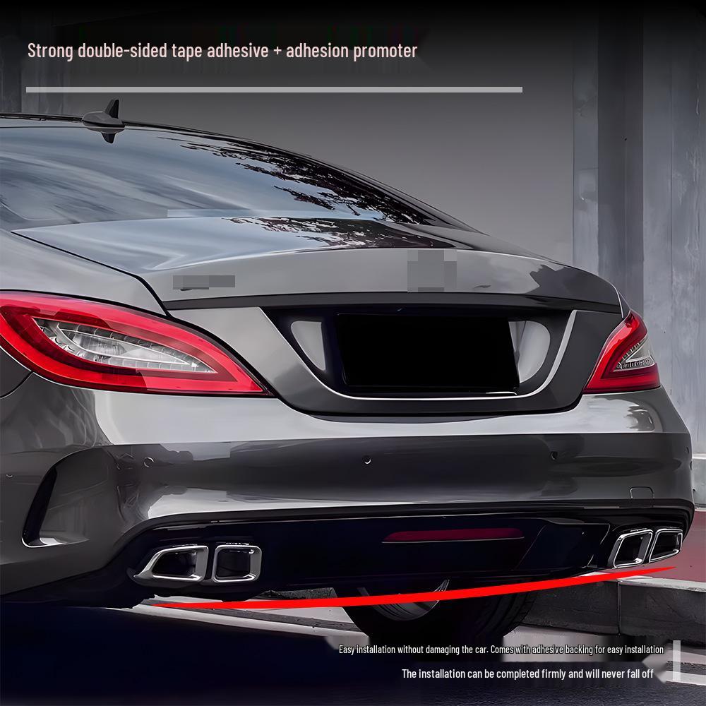 Mercedes-Benz CLS-Class W218 (2013-2017) CLS63 Rear Diffuser with Tailpipes - Four-Door Sport Upgrade