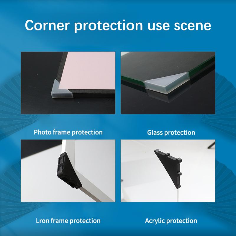 10Pcs Tempered Glass Corner Protector Anti-Collision Lens Acrylic Corner Wrap