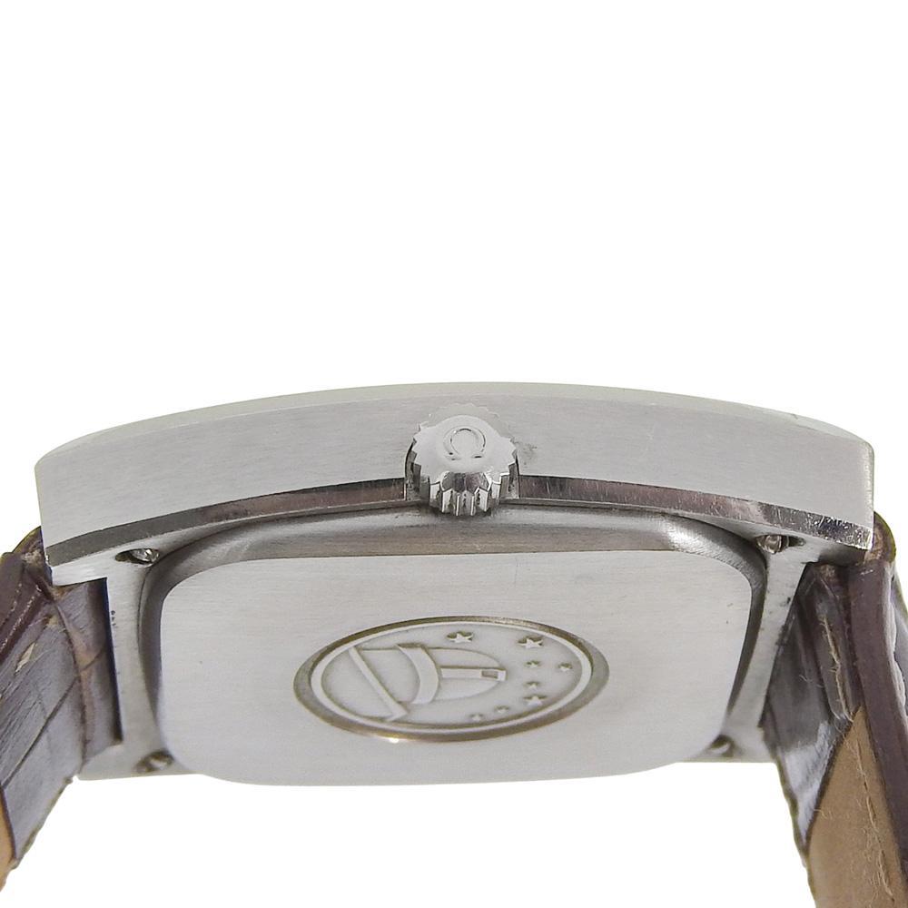OMEGA Constellation Watches cal.1001 SilverDial Stainless Steel/Embossed Leather Mechanical Automatic Analog display mens Used