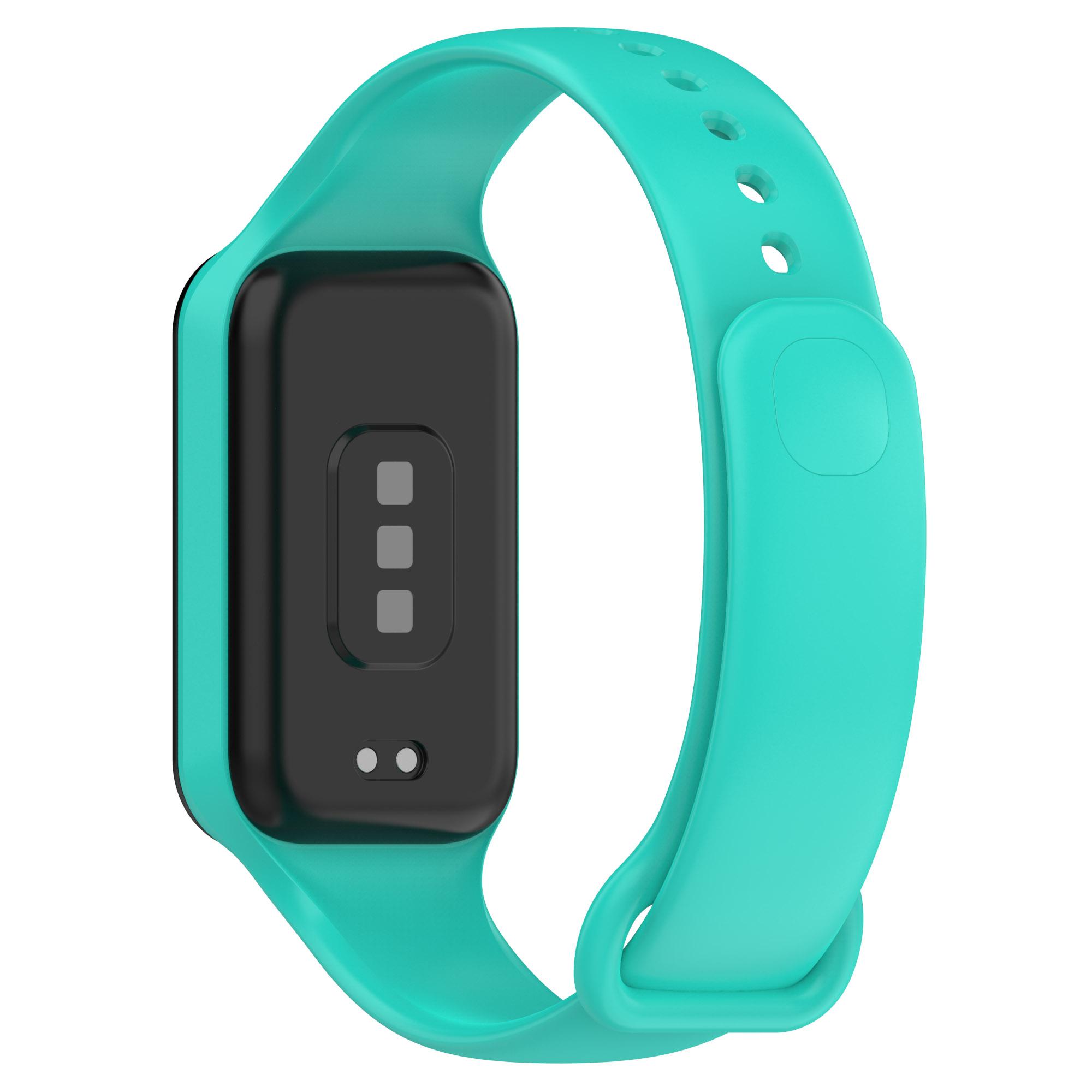 

Suitable for Redmi smart band 2/Redmi smart band 2/Xiaomi band 8 active silicone strap циан