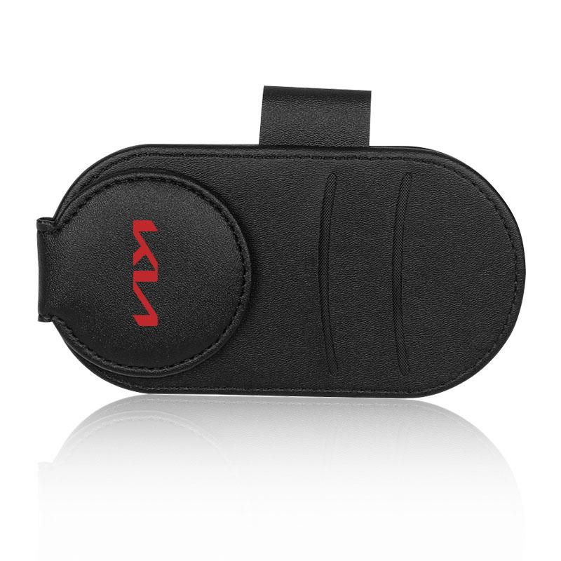 Car Multifunction Sunglasses Clip Card Ticket Holder Stand Eyeglasses For Kia Rio K2 Ceed Cerato K3 Sportage 4 Picanto K5 Optima Sorento Forte Stinger