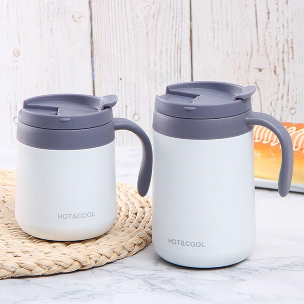 Stainless Steel Insulated Coffee Mug Double-Walled Thermal Coffee Mug  Portable Use