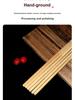 Disposable Chopsticks  Premium Household Thick Carbonized Independent Packaging Commercial Use for Hot Pot Restaurant, Diner
