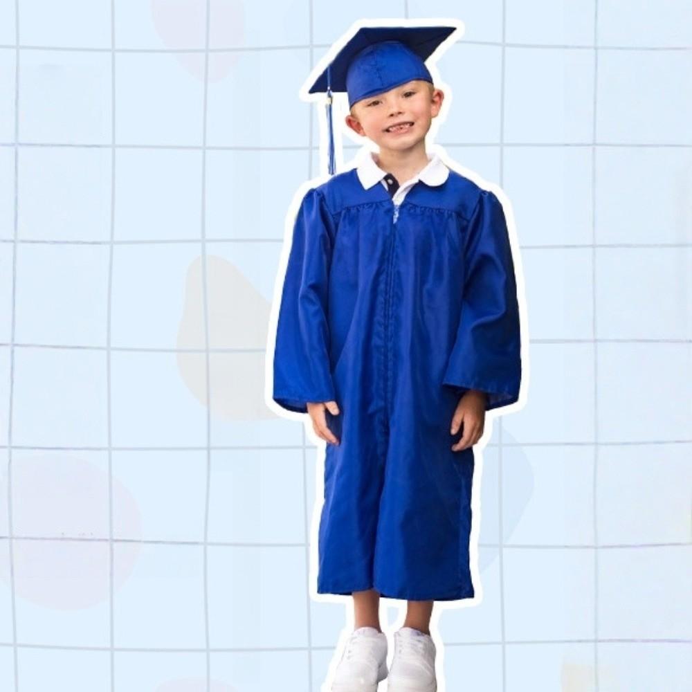 Doctoral Costume Children Academic Robe Happy Graduation Party Supplies  Graduation Ceremony