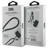 Karl Lagerfeld Klucnmsckik Universalcbdy Cord Strap Black/Black