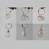 Cat Hair Storage Bottle Transparent Pet Fur Keepsake Keychain for Collecting Cat And Dog Hair Pet Memorial Gift