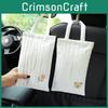 Car Tissue Box Striped Embroidered Tulip Design Multi-functional Cotton Cloth Car Supplies