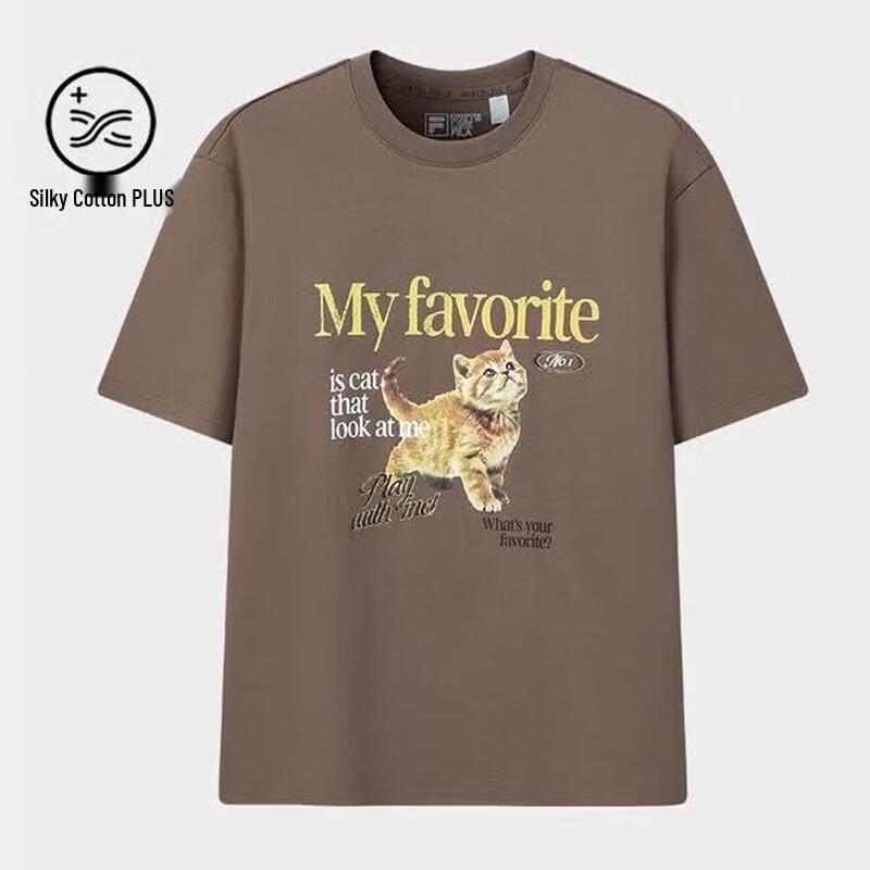 FILA Women s Han So-hee Print Short Sleeve T-Shirt L