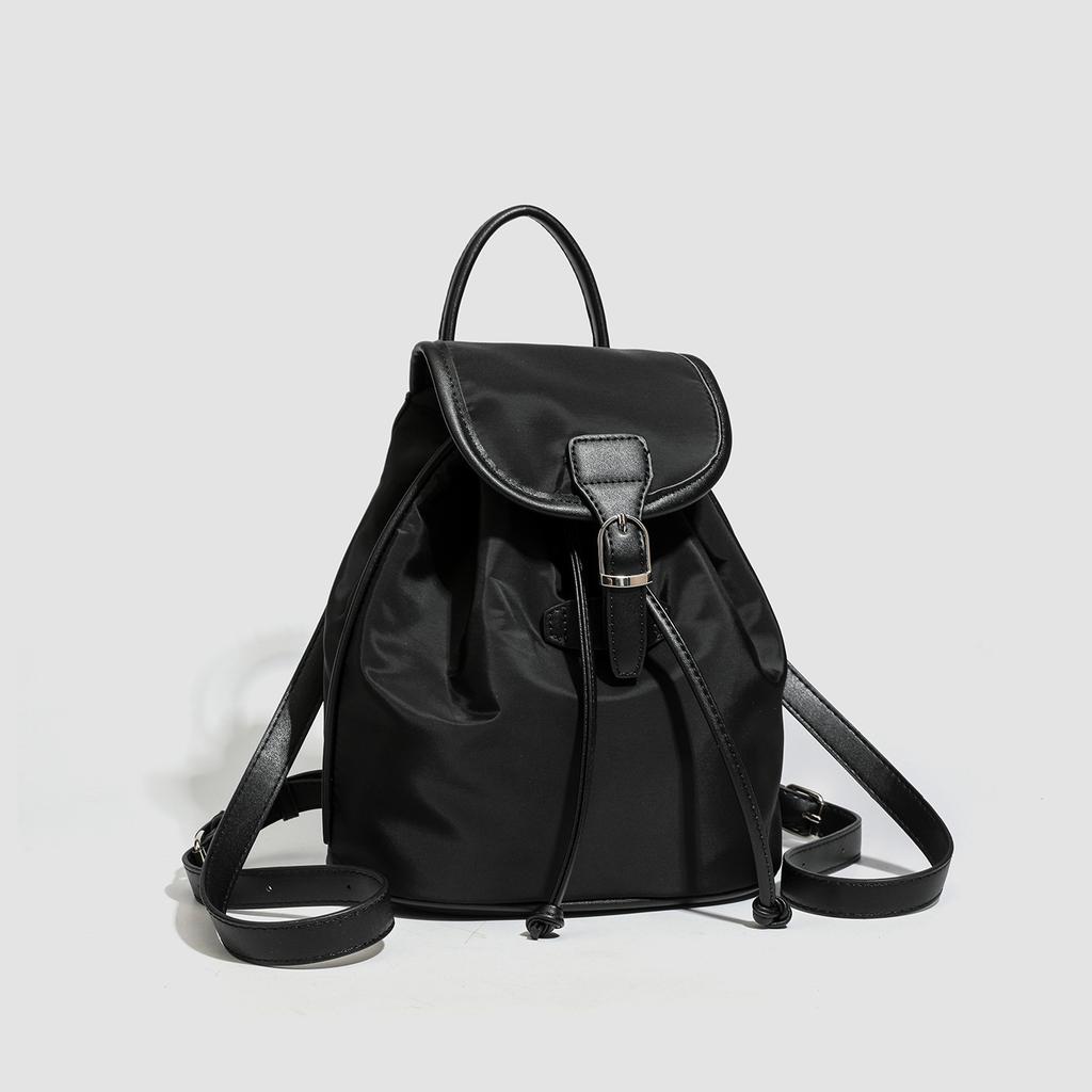 New Niche Design Lightweight Soft Cloth Literary and Artistic Student Backpack Casual Versatile Travel Backpack