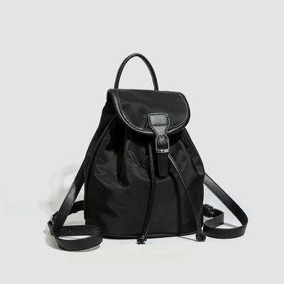 New Niche Design Lightweight Soft Cloth Literary and Artistic Student Backpack Casual Versatile Travel Backpack