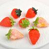 3D Strawberry Model: Red Strawberry & Cream Display Prop for Film, TV & Photography
