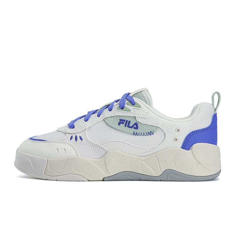 FILA Milano Series Chameo Color Changing Shoes Comfortable Breathable Low Top Sneakers Women sneakers White Blue F12W623305FPG 39