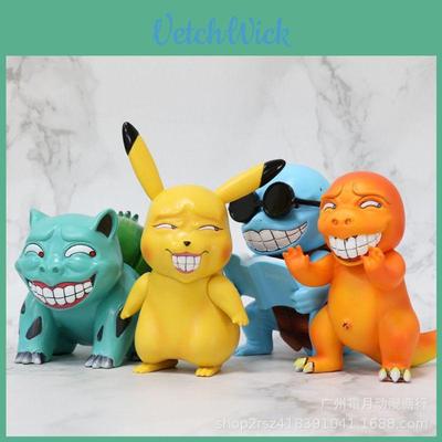 Colorful And Vibrant Pokémon Dolls For Car And Desktop Decorations